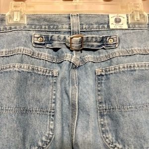 Vintage RIDERS Jeans Half-Belt in Back High Waist